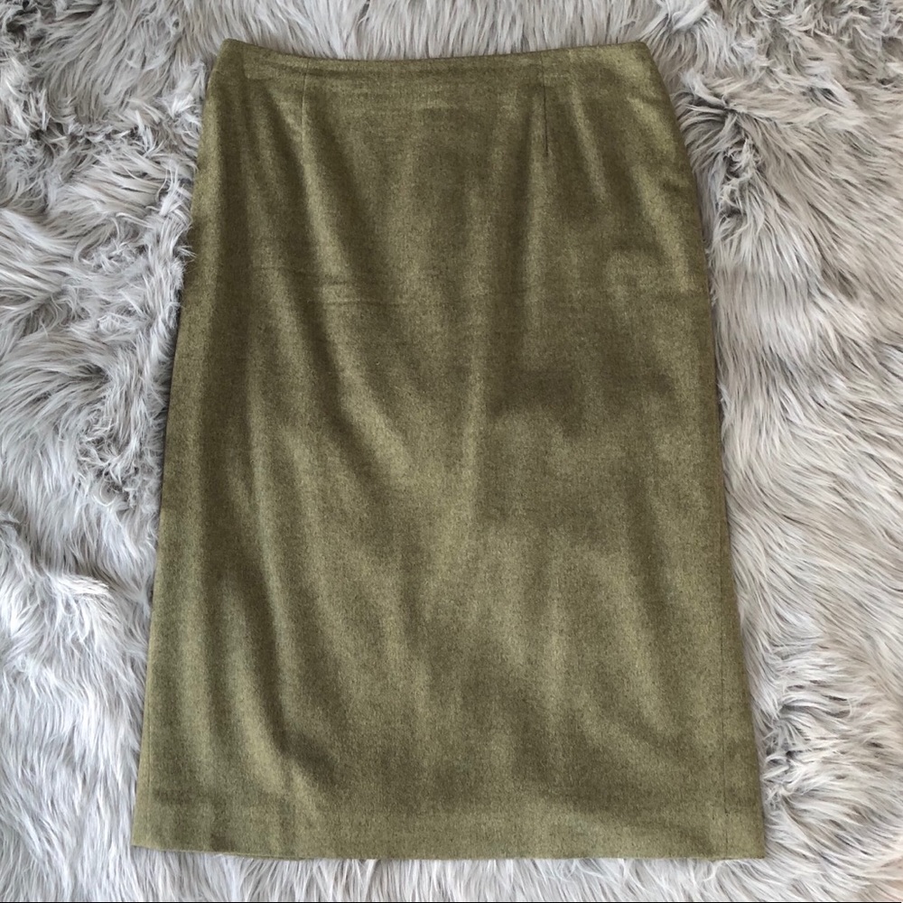 Ann Taylor wool blend pencil skirt.